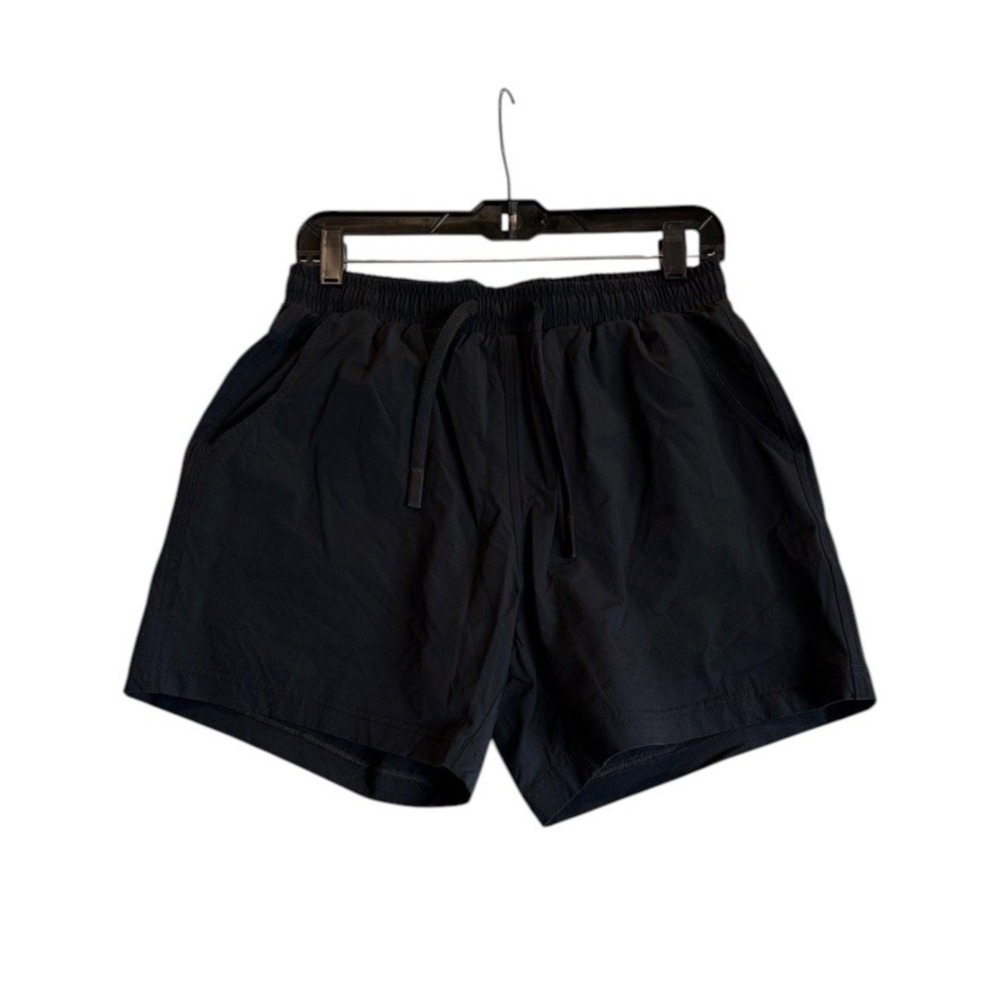 Bearbottom Loft Shorts Mens Medium Black 5.5" Inseam Stretch Drawstring